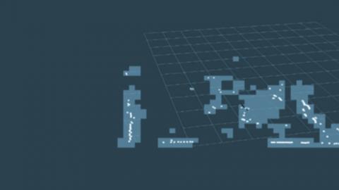 image fixe tirée de la cartographie effectuée avec Robot Operating System